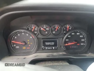 2021 Chevrolet Silverado 1500 Work Truck with VIN 1GCPYAEH3MZ139150, listed as a Copart auction lot 45953515 with 55,394 mi miles and Salvage Title. Bid and sale history available at DreamBid. Image 9.