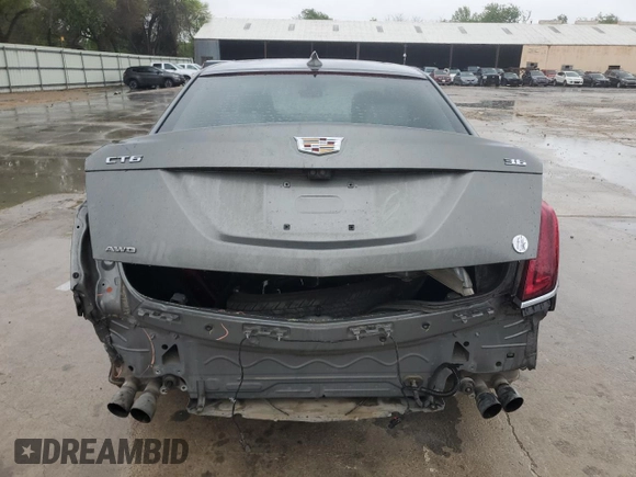 2016 Cadillac CT6 Premium Luxury AWD with VIN 1G6KF5RS0GU167490, listed as a Copart auction lot 50760145 with 111,697 mi miles and Salvage title. Bid and sale history available at DreamBid. Image 6.
