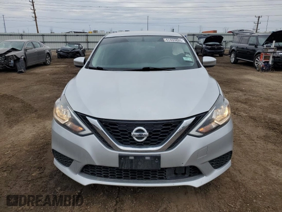 2018 Nissan Sentra S with VIN 3N1AB7AP4JY309984, listed as a Copart auction lot 47493825 with 125,086 mi miles and Salvage Title. Bid and sale history available at carsss.com. Image 5.