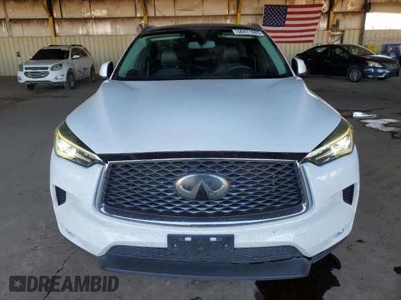 2019 Infiniti QX50 LUXE with VIN 3PCAJ5M18KF133319, listed as a Copart auction lot 50471885 with 69,485 mi miles and Salvage Title. Bid and sale history available at carsss.com. Image 5.
