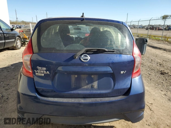 2017 Nissan Note SL with VIN 3N1CE2CP0HL356842, listed as a Copart auction lot 86265924 with 208,861 mi miles and Salvage title. Bid and sale history available at DreamBid. Image 6.