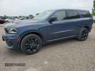 2021 Dodge Durango GT Plus with VIN 1C4RDJDG7MC720022, listed as a Copart auction lot 61390485 with 45,545 mi miles and Clean title. Bid and sale history available at DreamBid. Image 1.