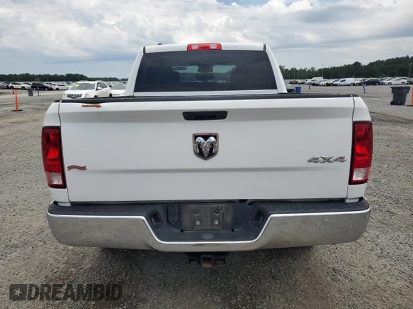 2019 Ram 1500 Tradesman z VIN 1C6RR7KM6KS725316, wystawiony jako Copart lot #57551315 z przebiegiem 62 732 mil mil oraz Szkoda całkowita • Salvage title. Historia ofert i sprzedaży dostępna na DreamBid. Obrazek 6.
