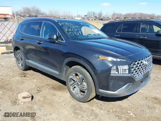 2023 Hyundai Santa Fe SEL with VIN 5NMS34AJ0PH517890, listed as a IAAI auction lot 41891400 with 48,502 mi miles. Bid and sale history available at carsss.com. Image 1.