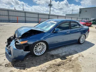 2004 Acura TSX with VIN JH4CL96824C020663, listed as a Copart auction lot 65008585 with 194,531 mi miles and Salvage title. Bid and sale history available at DreamBid. Image 1.