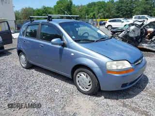 2006 Chevrolet Aveo LS with VIN KL1TD666X6B567451, listed as a IAAI auction lot 42645774 with 124,033 mi miles and . Bid and sale history available at DreamBid. Image 1.