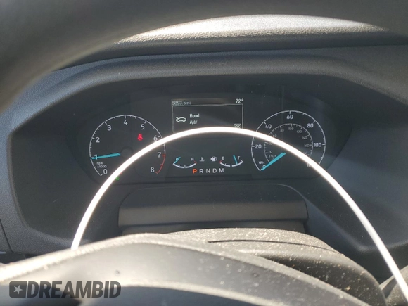 2024 Ford Transit Cargo with VIN 1FTBR1C87RKB33457, listed as a Copart auction lot 49390855 with 5,893 mi miles and Salvage Title. Bid and sale history available at DreamBid. Image 9.