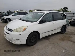 2004 Toyota Sienna CE with VIN 5TDZA23C34S157840, listed as a Copart auction lot 53587455 with 168,925 mi miles and Salvage Title. Bid and sale history available at carsss.com. Image 1.