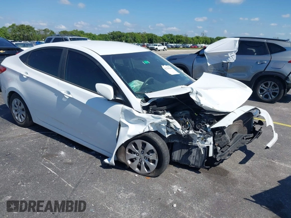 2017 Hyundai Accent SE z VIN KMHCT4AE7HU222363, wystawiony jako IAAI lot #42310268 z przebiegiem 122 940 mil mil oraz . Historia ofert i sprzedaży dostępna na DreamBid. Obrazek 1.