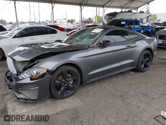 2022 Ford Mustang EcoBoost with VIN 1FA6P8TH5N5142558, listed as a IAAI auction lot 42025156 with 24,069 mi miles and . Bid and sale history available at DreamBid. Image 18.