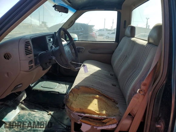 1996 Chevrolet Silverado 1500 with VIN 1GCEC14W4TZ212093, listed as a Copart auction lot 88903845 with 195,672 mi miles and Salvage Title. Bid and sale history available at DreamBid. Image 7.