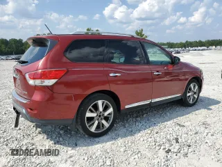 2015 Nissan Pathfinder S z VIN 5N1AR2MN0FC679282, wystawiony jako Copart lot #64091305 z przebiegiem 54 143 mil mil oraz Czysty tytuł • Clean title. Historia ofert i sprzedaży dostępna na DreamBid. Obrazek 3.