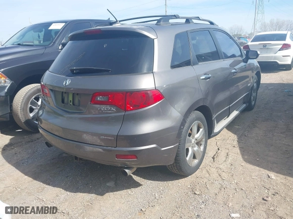 2008 Acura RDX with VIN 5J8TB18208A010067, listed as a IAAI auction lot 42094217 with 166,097 mi miles. Bid and sale history available at carsss.com. Image 4.