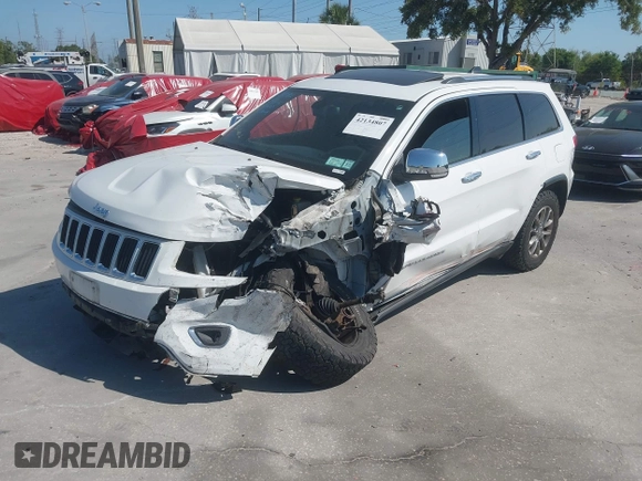 2014 Jeep Grand Cherokee Limited with VIN 1C4RJFBG7EC236572, listed as a IAAI auction lot 42134807 with 170,342 mi miles and . Bid and sale history available at DreamBid. Image 17.