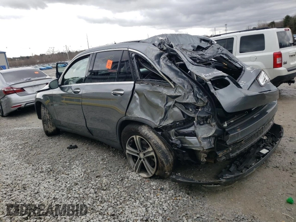 2016 Mercedes-Benz GLC with VIN WDC0G4KBXGF026205, listed as a Copart auction lot 48024815 with 0 mi miles and Salvage Title. Bid and sale history available at carsss.com. Image 2.