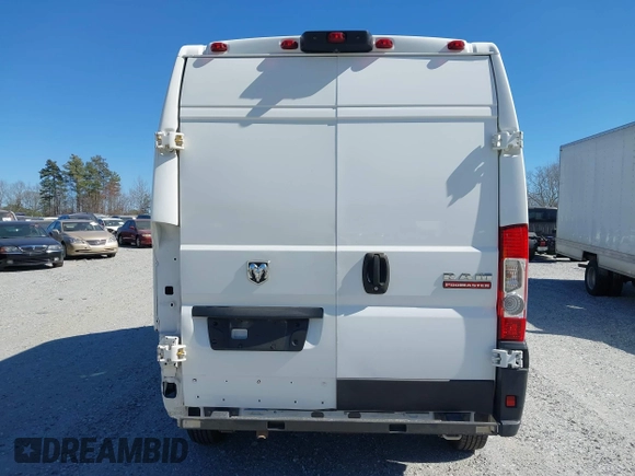 2019 Ram ProMaster Cargo with VIN 3C6TRVCG3KE511485, listed as a IAAI auction lot 41656076 with 180,161 mi miles and . Bid and sale history available at DreamBid. Image 16.