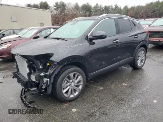 2022 Buick Encore GX Essence with VIN KL4MMGSL6NB137911, listed as a Copart auction lot 81806654 with 12,958 mi miles and Salvage Title. Bid and sale history available at carsss.com. Image 1.