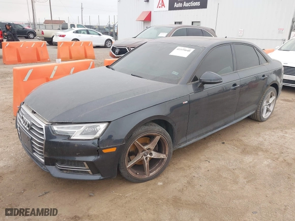 2017 Audi A4 Season of Audi ultra Premium with VIN WAUKMAF4XHN055287, listed as a IAAI auction lot 41539840 with 84,084 mi miles. Bid and sale history available at carsss.com. Image 17.
