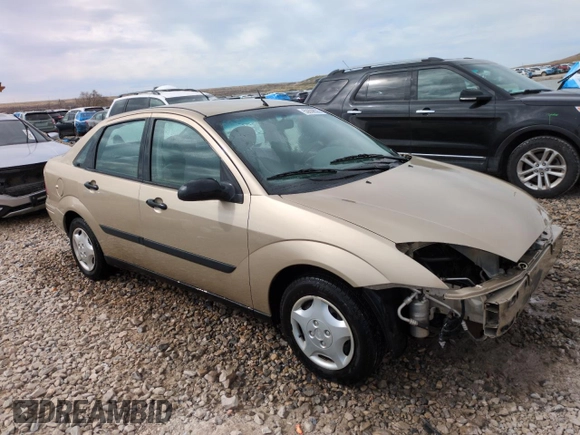 2002 Ford Focus LX with VIN 1FAFP33P62W281257, listed as a Copart auction lot 50609535 with 158,684 mi miles and Salvage Title. Bid and sale history available at carsss.com. Image 4.