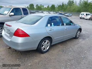 2006 Honda Accord Sdn LX SE with VIN 1HGCM56396A160625, listed as a IAAI auction lot 41981941 with 259,325 mi miles. Bid and sale history available at carsss.com. Image 4.