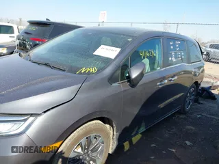 2024 Honda Odyssey EX-L with VIN 5FNRL6H65RB016848, listed as a IAAI auction lot 41762469 with 18,909 mi miles and . Bid and sale history available at DreamBid. Image 15.