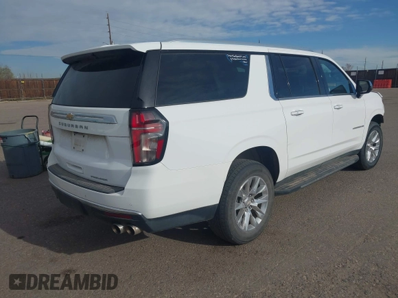 2023 Chevrolet Suburban Premier z VIN 1GNSKFKD5PR511819, wystawiony jako IAAI lot #41899310 z przebiegiem 40 355 mil mil oraz . Historia ofert i sprzedaży dostępna na DreamBid. Obrazek 4.