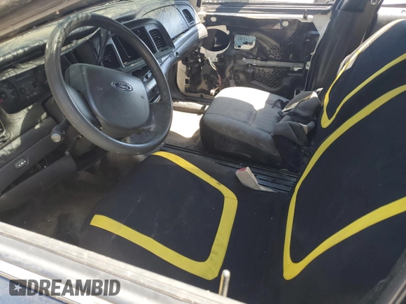 2011 Ford Police Interceptor with VIN 2FABP7BV2BX105686, listed as a Copart auction lot 54908935 with Not provided miles and Salvage title. Bid and sale history available at DreamBid. Image 7.
