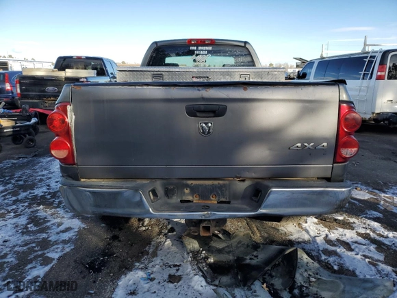 2007 Dodge Ram 2500 Laramie with VIN 3D7KS28C77G759477, listed as a Copart auction lot 84606974 with 265,671 mi miles and Clean Title. Bid and sale history available at carsss.com. Image 6.