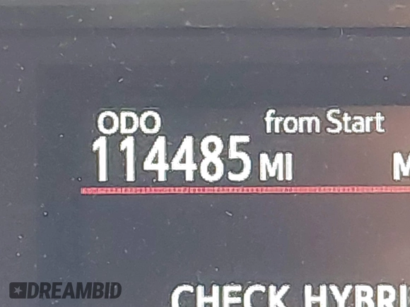 2013 Toyota Prius One with VIN JTDKDTB33D1047674, listed as a IAAI auction lot 41797396 with 114,485 mi miles. Bid and sale history available at carsss.com. Image 15.