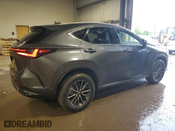 2024 Lexus NX 350 Premium with VIN 2T2GGCEZ7RC051044, listed as a Copart auction lot 59289795 with 9,769 mi miles and Salvage title. Bid and sale history available at DreamBid. Image 3.