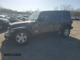 2020 Jeep Wrangler Unlimited Sport z VIN 1C4HJXDN5LW287982, wystawiony jako Copart lot #52626625 z przebiegiem 85 151 mil mil oraz Szkoda całkowita • Salvage title. Historia ofert i sprzedaży dostępna na DreamBid. Obrazek 1.