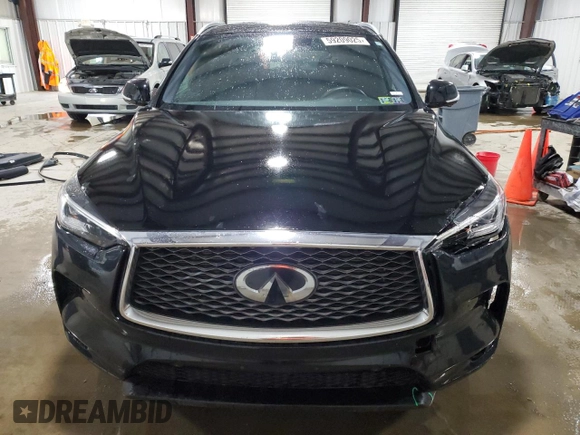 2019 Infiniti QX50 Luxe z VIN 3PCAJ5M38KF105442, wystawiony jako Copart lot #59209025 z przebiegiem 129 840 mil mil oraz Szkoda całkowita • Salvage title. Historia ofert i sprzedaży dostępna na DreamBid. Obrazek 5.
