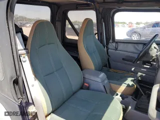 1997 Jeep Wrangler SE with VIN 1J4FY29P2VP446786, listed as a Copart auction lot 52295305 with 0 mi miles and Salvage Title. Bid and sale history available at carsss.com. Image 10.