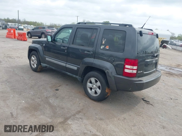 2011 Jeep Liberty Sport Jet with VIN 1J4PN2GKXBW538945, listed as a IAAI auction lot 41955317 with 133,772 mi miles and . Bid and sale history available at DreamBid. Image 3.