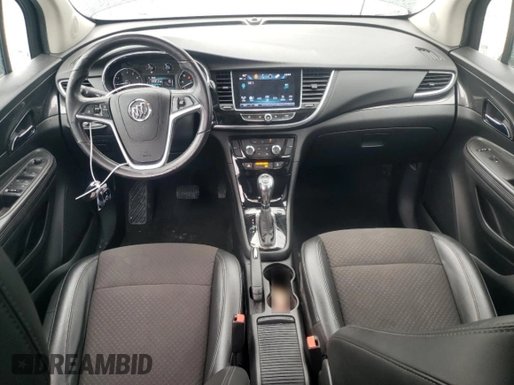 2018 Buick Encore Preferred with VIN KL4CJASBXJB669665, listed as a Copart auction lot 52557365 with 49,327 mi miles and Salvage Title. Bid and sale history available at DreamBid. Image 8.