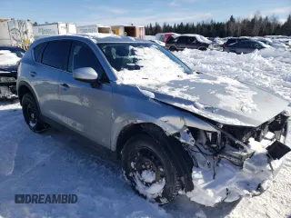 2017 Mazda CX-5 Sport with VIN JM3KFABL3H0227562, listed as a Copart auction lot 43960415 with 0 mi miles and Salvage Title. Bid and sale history available at carsss.com. Image 4.