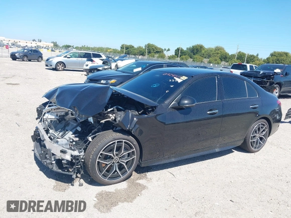 2024 Mercedes-Benz C 300 with VIN W1KAF4GBXRR231973, listed as a IAAI auction lot 41728511 with Not Provided miles and . Bid and sale history available at DreamBid. Image 19.