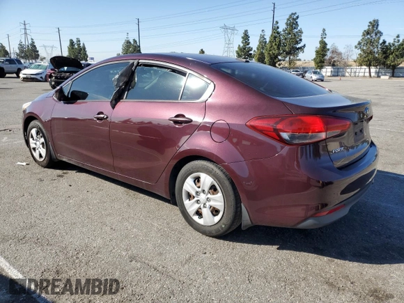 2017 Kia Forte LX with VIN 3KPFK4A71HE116379, listed as a Copart auction lot 46102975 with 0 mi miles and Salvage Title. Bid and sale history available at carsss.com. Image 2.