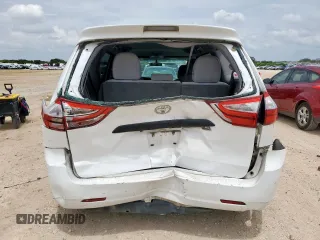 2015 Toyota Sienna L with VIN 5TDZK3DC4FS641312, listed as a Copart auction lot 63699245 with Not provided miles and Salvage title. Bid and sale history available at DreamBid. Image 6.