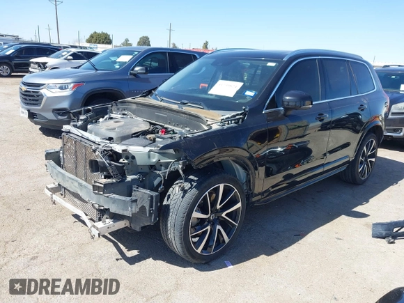 2022 Volvo XC90 Momentum with VIN YV4A22PK5N1809624, listed as a IAAI auction lot 41739824 with 105,778 mi miles. Bid and sale history available at carsss.com. Image 19.