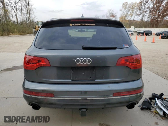 2014 Audi Q7 3.0L TDI Prestige with VIN WA1VMBFEXED019447, listed as a Copart auction lot 78465214 with 144,393 mi miles and Salvage Title. Bid and sale history available at carsss.com. Image 6.