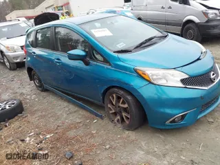 2015 Nissan Versa Note S Plus with VIN 3N1CE2CP3FL391419, listed as a IAAI auction lot 41509097 with 121,094 mi miles. Bid and sale history available at carsss.com. Image 1.
