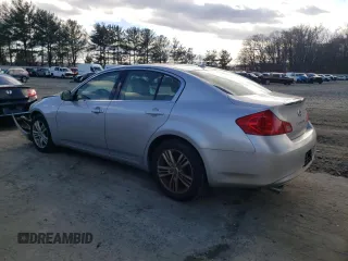2013 Infiniti G37 x with VIN JN1CV6AR5DM763809, listed as a Copart auction lot 43783605 with 121,752 mi miles and Salvage Title. Bid and sale history available at carsss.com. Image 2.