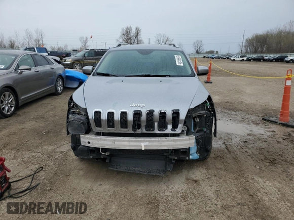 2014 Jeep Cherokee Latitude with VIN 1C4PJLCS5EW169008, listed as a Copart auction lot 51999135 with 180,153 mi miles and Salvage Title. Bid and sale history available at DreamBid. Image 5.