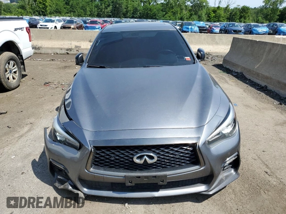 2020 Infiniti Q50 Pure с VIN JN1EV7AR6LM253692, выставлен на аукционе Copart как лот 59206304 с пробегом 55 990 миль миль и На запчасти • Non repairable. История ставок и продаж доступна на DreamBid. Изображение 5.