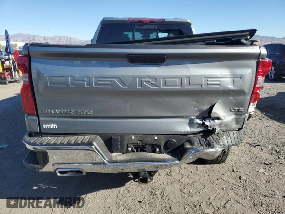 2024 Chevrolet Silverado 1500 LTZ with VIN 1GCUDGE84RZ239587, listed as a Copart auction lot 50035885 with 7,469 mi miles and Salvage Title. Bid and sale history available at DreamBid. Image 6.