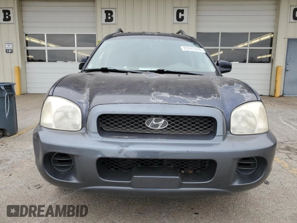 2004 Hyundai Santa Fe with VIN KM8SB12B84U661471, listed as a Copart auction lot 83245224 with 137,094 mi miles and Salvage Title. Bid and sale history available at carsss.com. Image 5.