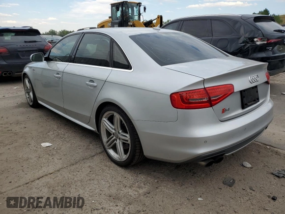 2013 Audi S4 Prestige with VIN WAUKGAFLXDA090394, listed as a Copart auction lot 70243324 with 125,929 mi miles and Clean Title. Bid and sale history available at carsss.com. Image 2.