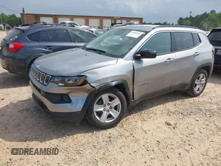 2022 Jeep Compass Latitude with VIN 3C4NJCBB7NT238456, listed as a IAAI auction lot 42489263 with 53,152 mi miles and . Bid and sale history available at DreamBid. Image 17.