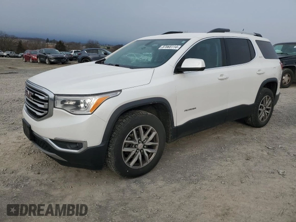 2017 GMC Acadia SLE with VIN 1GKKNSLS1HZ137852, listed as a Copart auction lot 87065114 with 187,081 mi miles and Salvage Title. Bid and sale history available at carsss.com. Image 1.